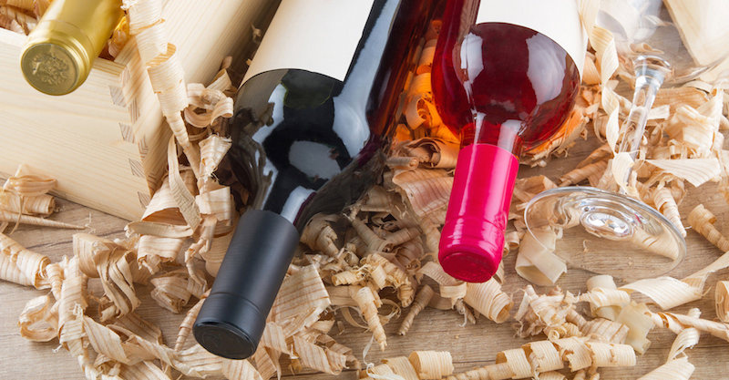 Bouteilles de vin